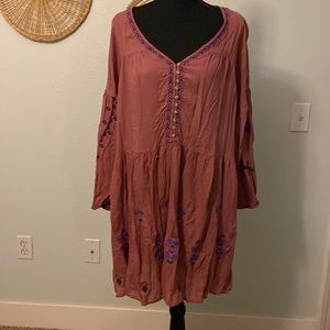 Maybe bohemian lightweight dress by Lucky Brand